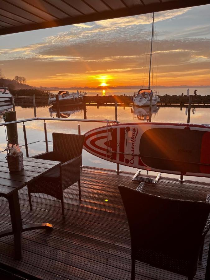Отель Hausboot-Lafe Flensburger Foerde Egernsund Экстерьер фото